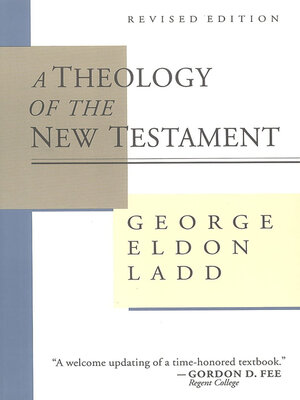 cover image of A Theology of the New Testament